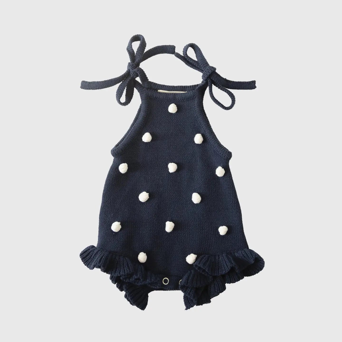 Emery Knit Ruffle Romper – Bon Bon Shoppe