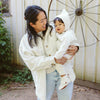 Sherpa Baby Bunting Two-Way Zip Onesie