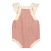 Cherry Embroidered Baby Romper Set