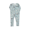 Dusty Blue Golf Footie Romper