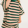 Forest Stripe Slouchy Set
