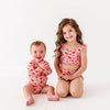 Cherry Rash Guard Swimsuit