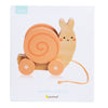 Snail Wooden Pull & Rattle Toy