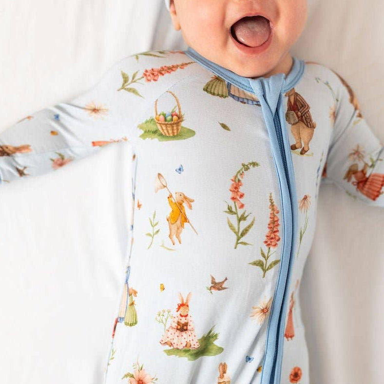 Don’t Worry, Be Hoppy Zip Romper