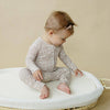 Dainty Ditsy Zip Pajamas