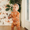 At the Table Convertible Zip Pajamas