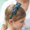 Plaid Bow Headband - Tilly