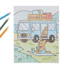 Color-in Book: movin' & shakin'