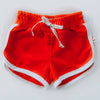 Red Track Shorts