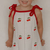 Cherry Knit Girl's Dress