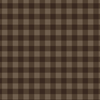 Chestnut Gingham Ribbed Two-Piece Pajamas