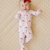 Nutcracker Bamboo Zip Romper Pajama