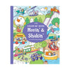 Color-in Book: movin' & shakin'