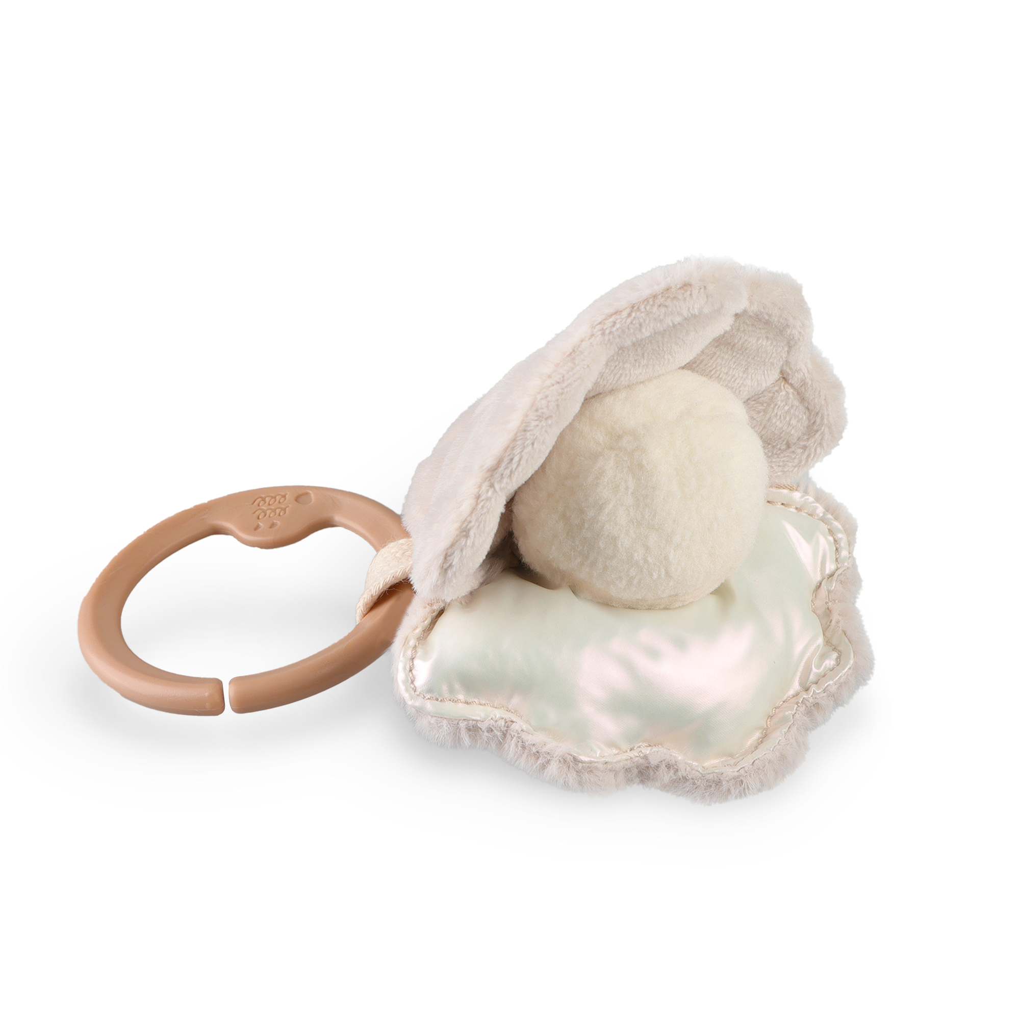 Oyster Handheld Baby Rattle