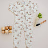 Cottontail Cruisers Zip Romper Pajamas