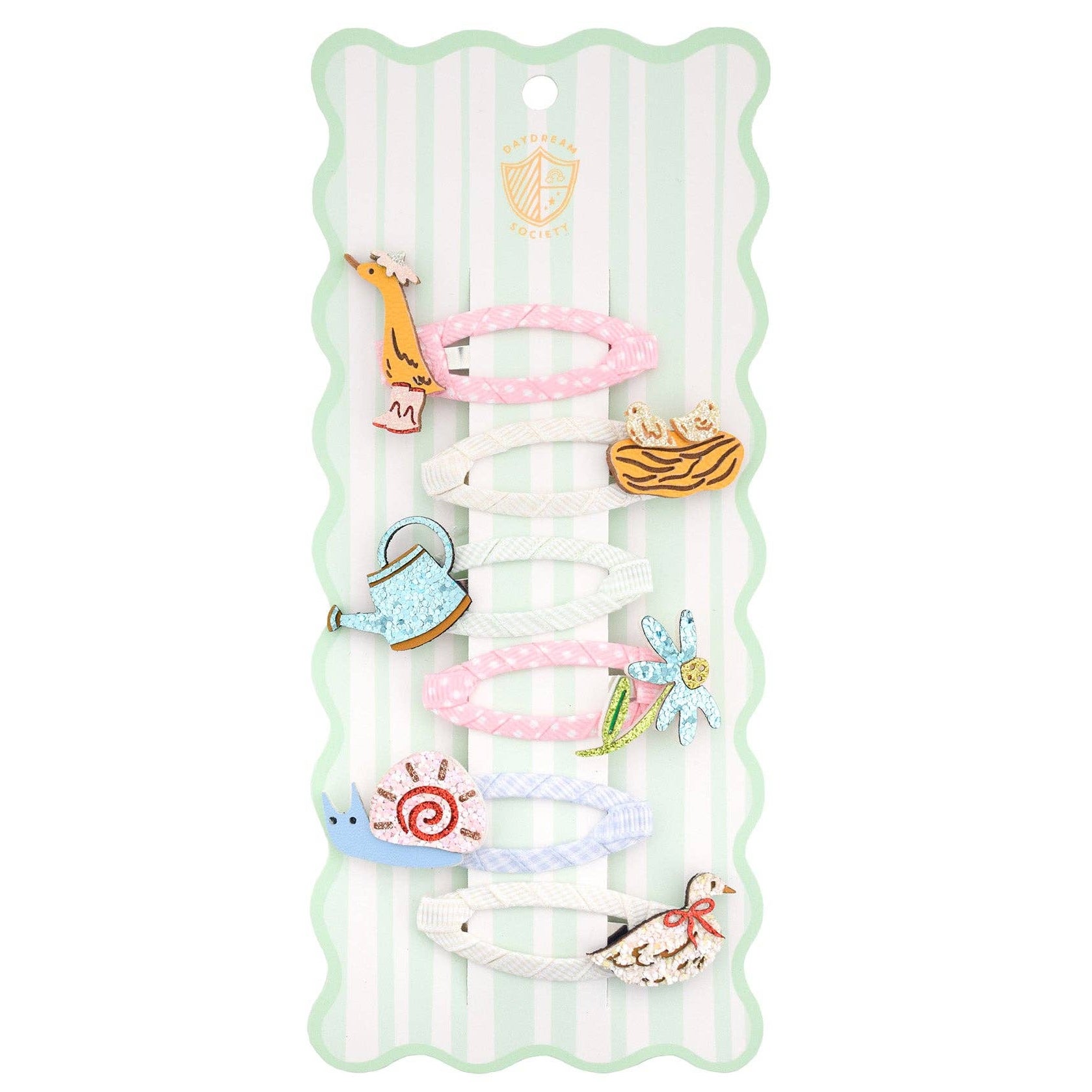 Silly Goose Garden Hair Clip Set