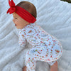 Strawberry Shortcake Zipper Romper