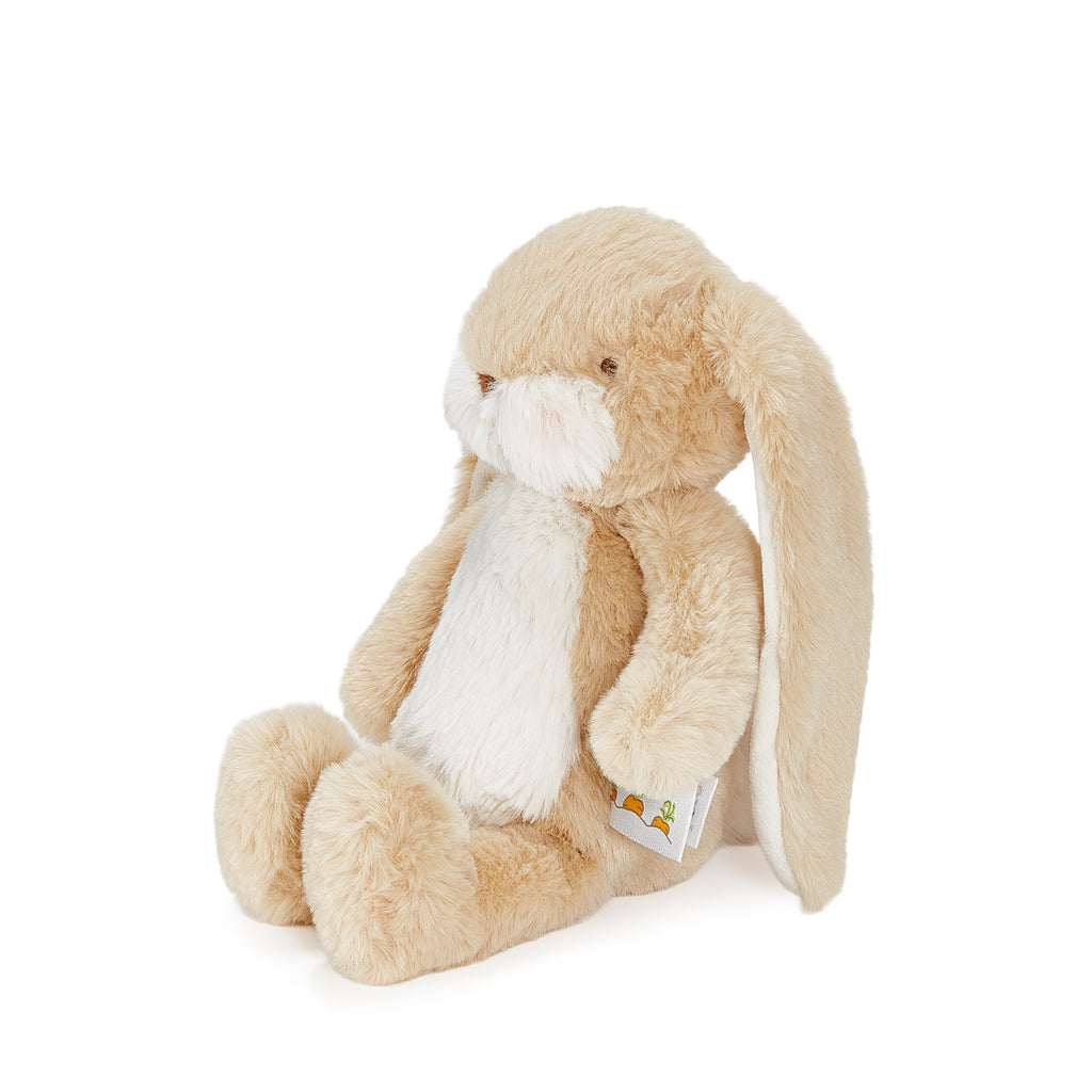 Wee 10 inch Floppy Nibble Bunny Almond Joy belly detail