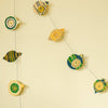 Christmas Ornaments Sewn Garland