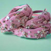 Beaded Headband - Mermaid Pink