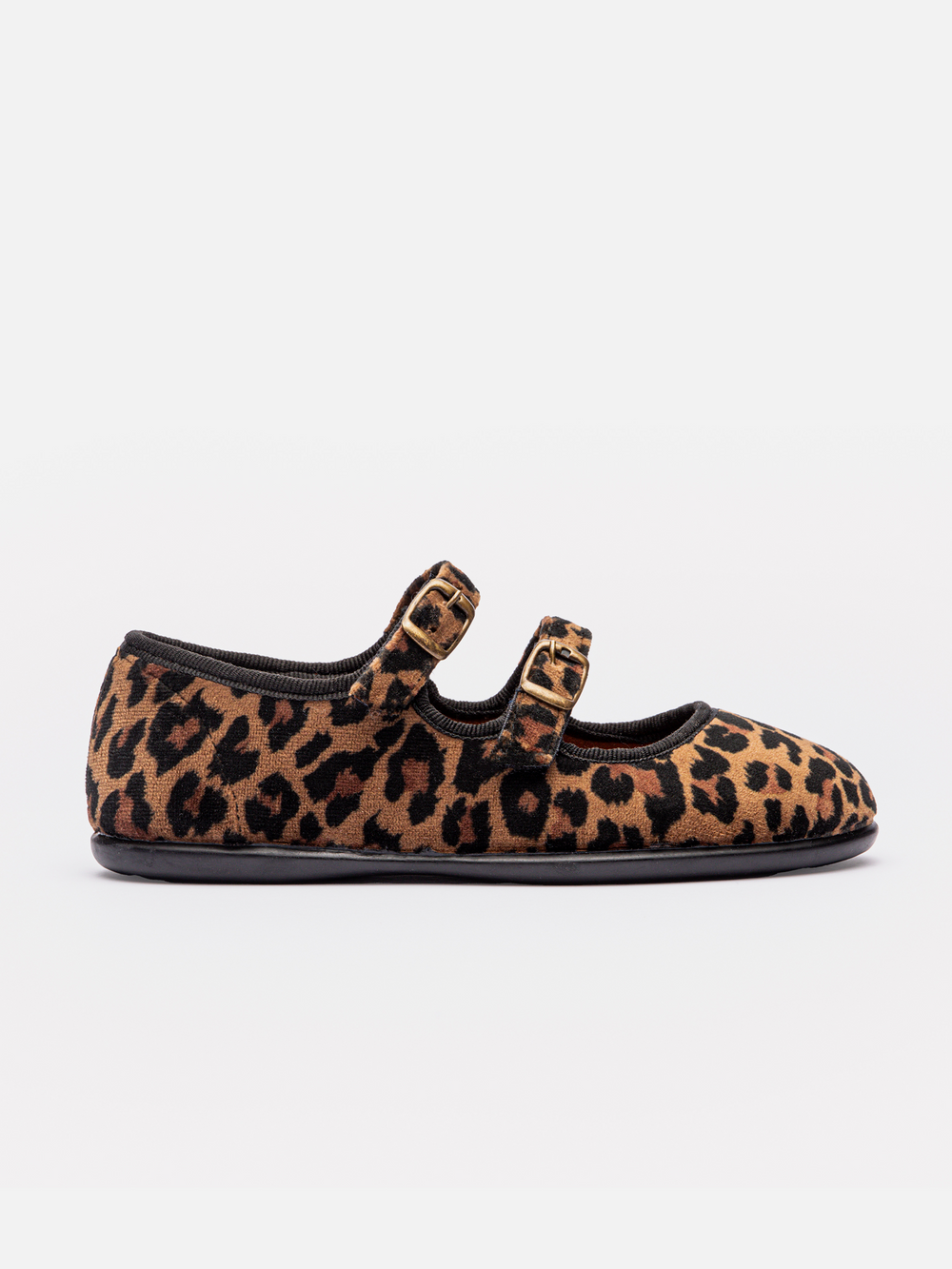 Carla Animal Print leopard print girls Mary Jane shoes
