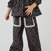Amelia Lace Pocket Pants detail view