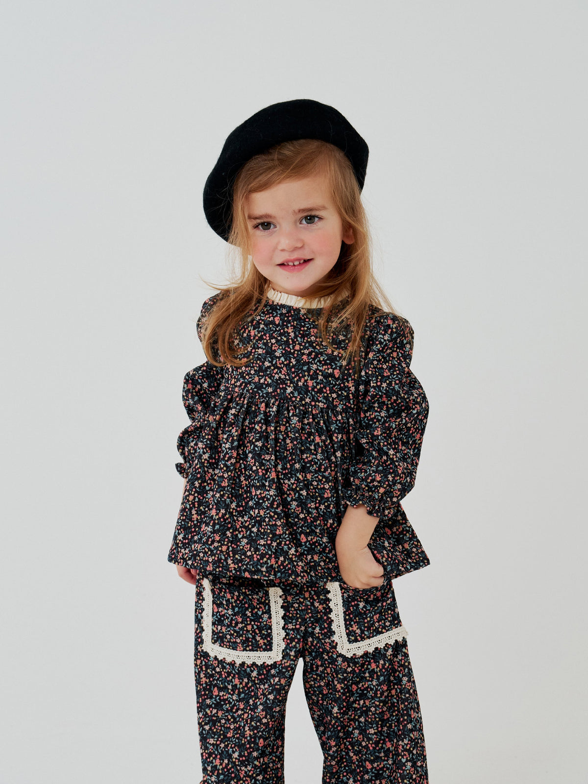 Amelia Frill Blouse kids lifestyle photo