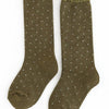 Dottie Knee Socks - Olive