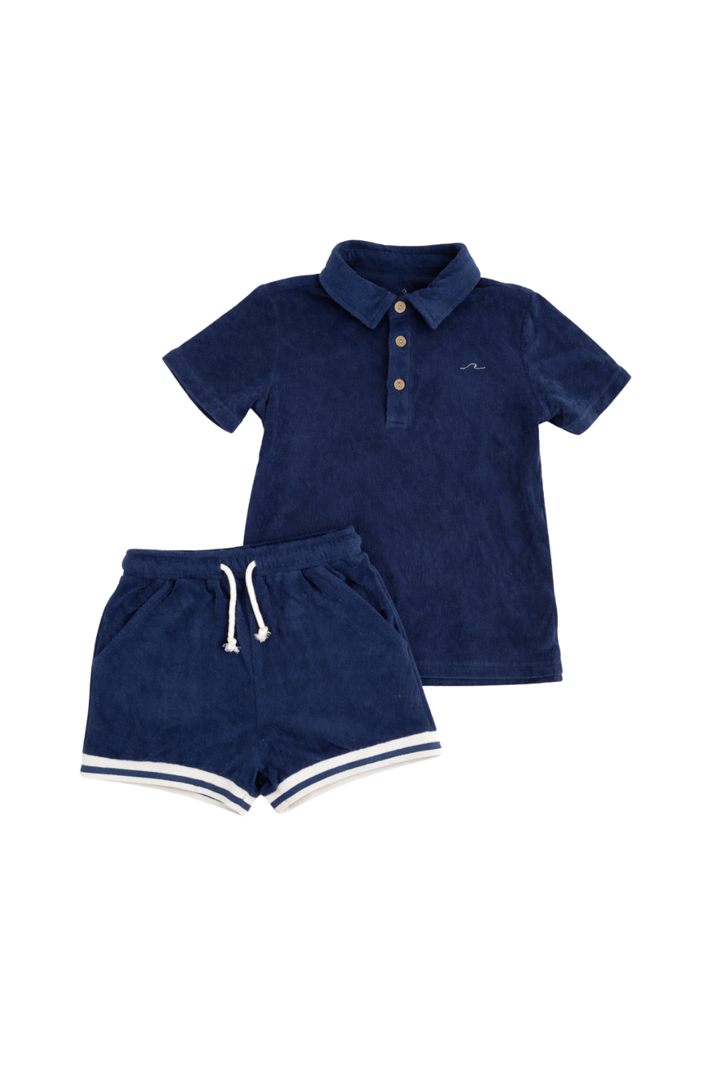 Lanier Terry Set - Navy