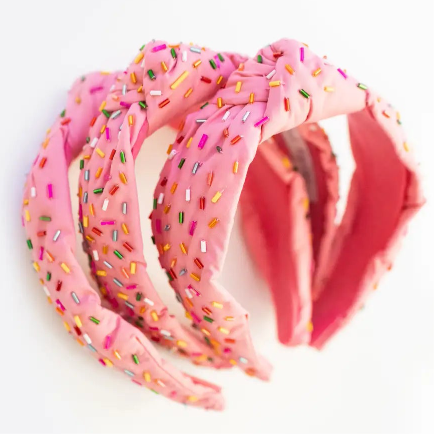Beaded Headband - Cupcake