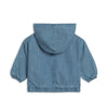 Jules Chambray Hooded Jacket