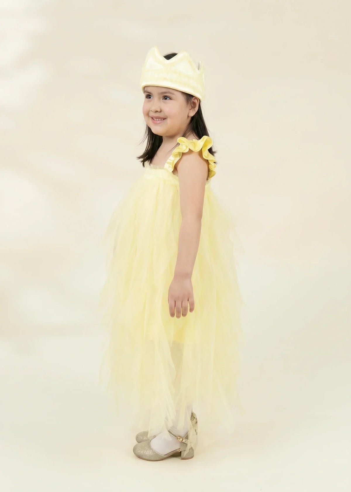 Gelato Ruffle Princess Dress crown detail