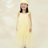 Gelato Ruffle Princess Dress with Crown Play Costume
