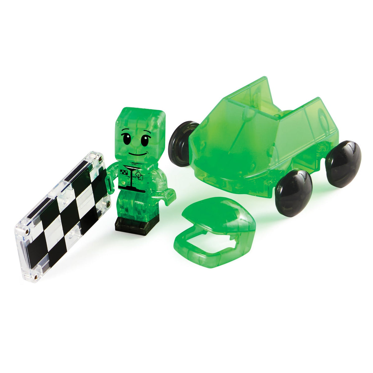 Magna-Tiles Downhill Duo vehicle detail
