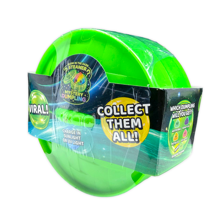 Glow in the Dark Mystery Dumpling Squishy Toy color variety