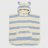Kids Hooded Towel - Seagull Blue