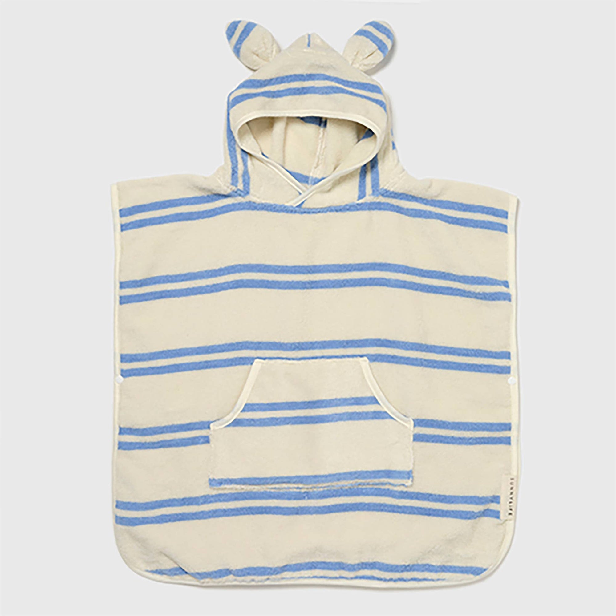 Kids Hooded Towel - Seagull Blue