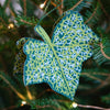 Festive Foliage Paper Ornaments