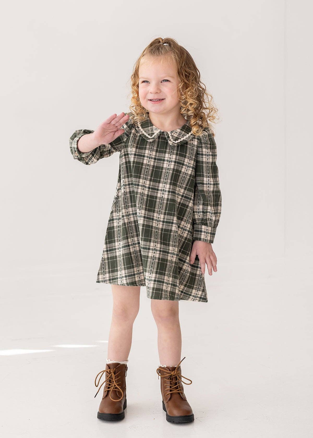 Plaid & Pine Dress