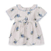Katarina Floral Baby Dress + Bloomer (Linen Blend)