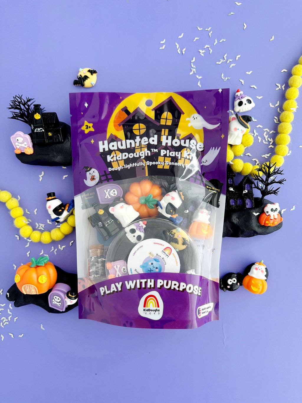 Haunted House KidDough Play Kit haunted house piece detail