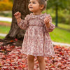 Autumn Floral Long Sleeve Dress