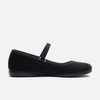 Rania Black strap closure detail