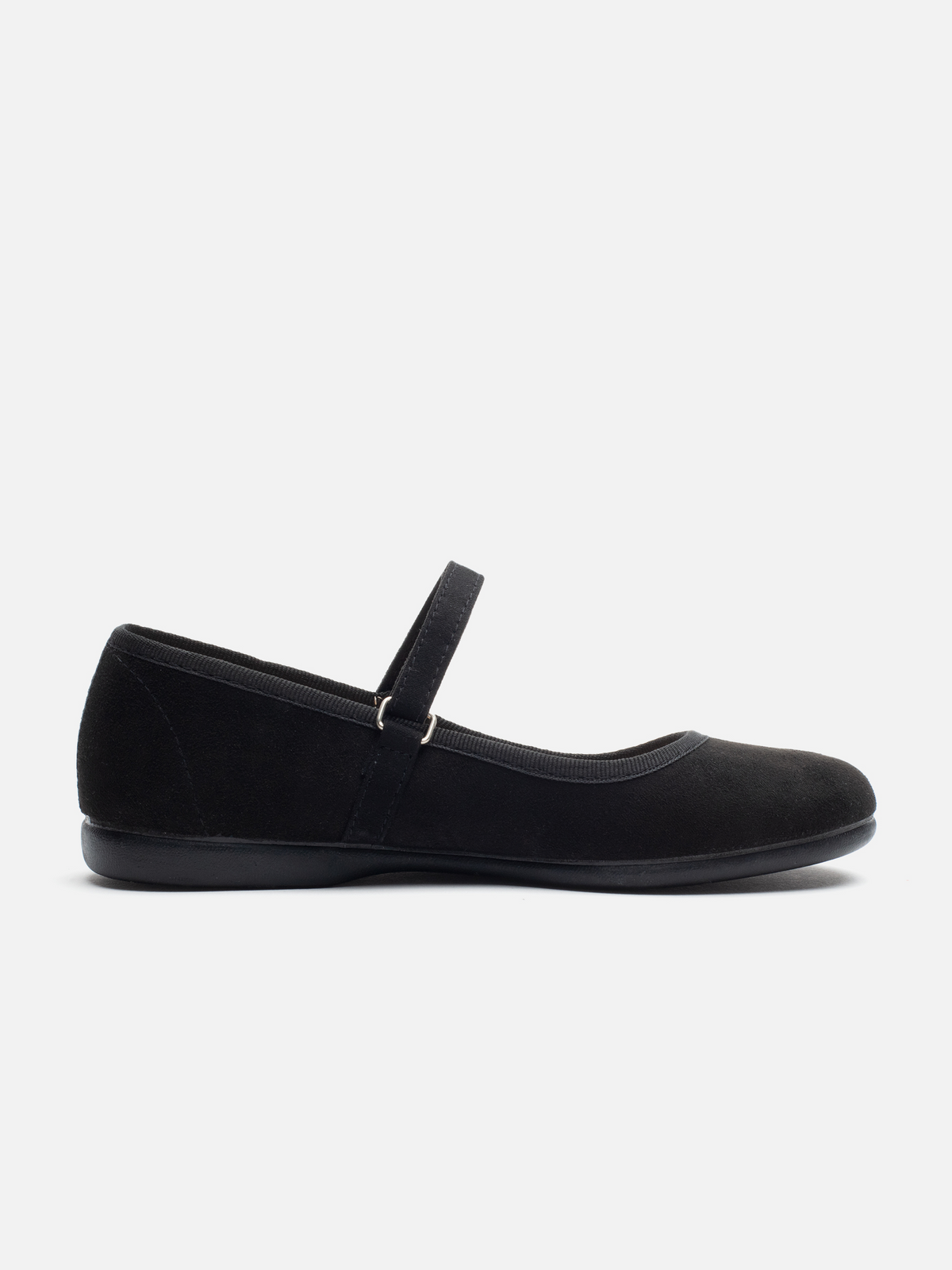 Rania Black strap closure detail