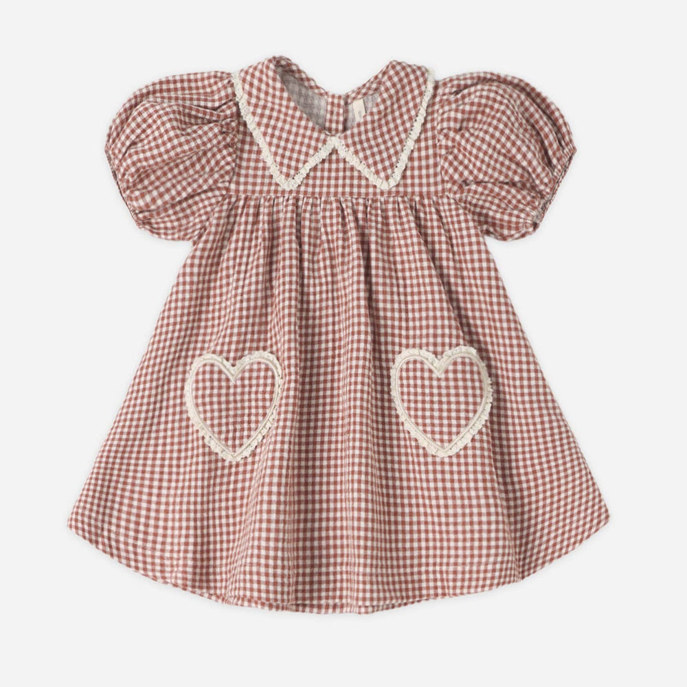 Coraline Red Gingham Dress