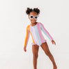 Summer Stripes One-Piece Rashguard