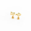 Lemon Bunch Stud Earrings