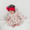 Christmas Wreath Girl's Dress