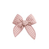 Poplin Fall Floral Bow Clip