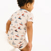 Nautical Sail Bamboo Shorts Set
